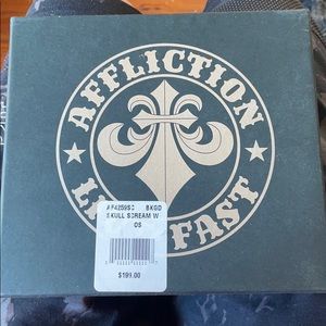 Affliction Leather Watch